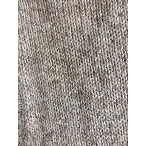 Vtg 70s Streetwear Mens Woolrich Wool Knit Sweater Oatmeal Brown USA - Picture 4 of 7